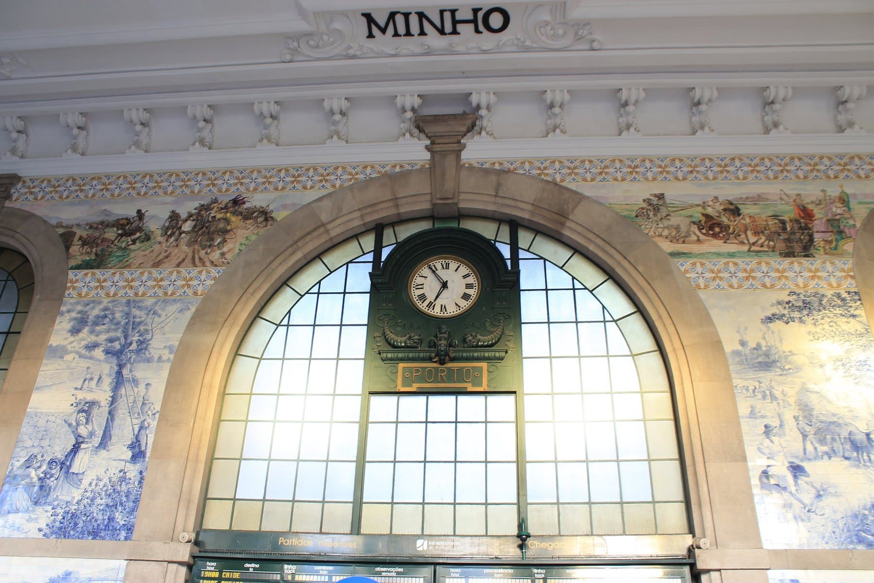 Painéis de azulejos na Estação de São Bento, Porto