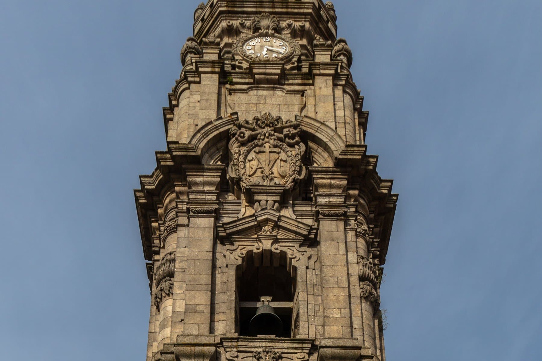 Torre dos Clérigos no centro histórico do Porto